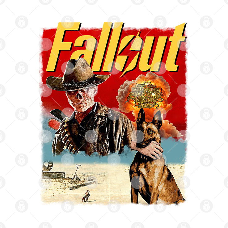 Fallout Halloween Horror Nights 2025 T Shirt