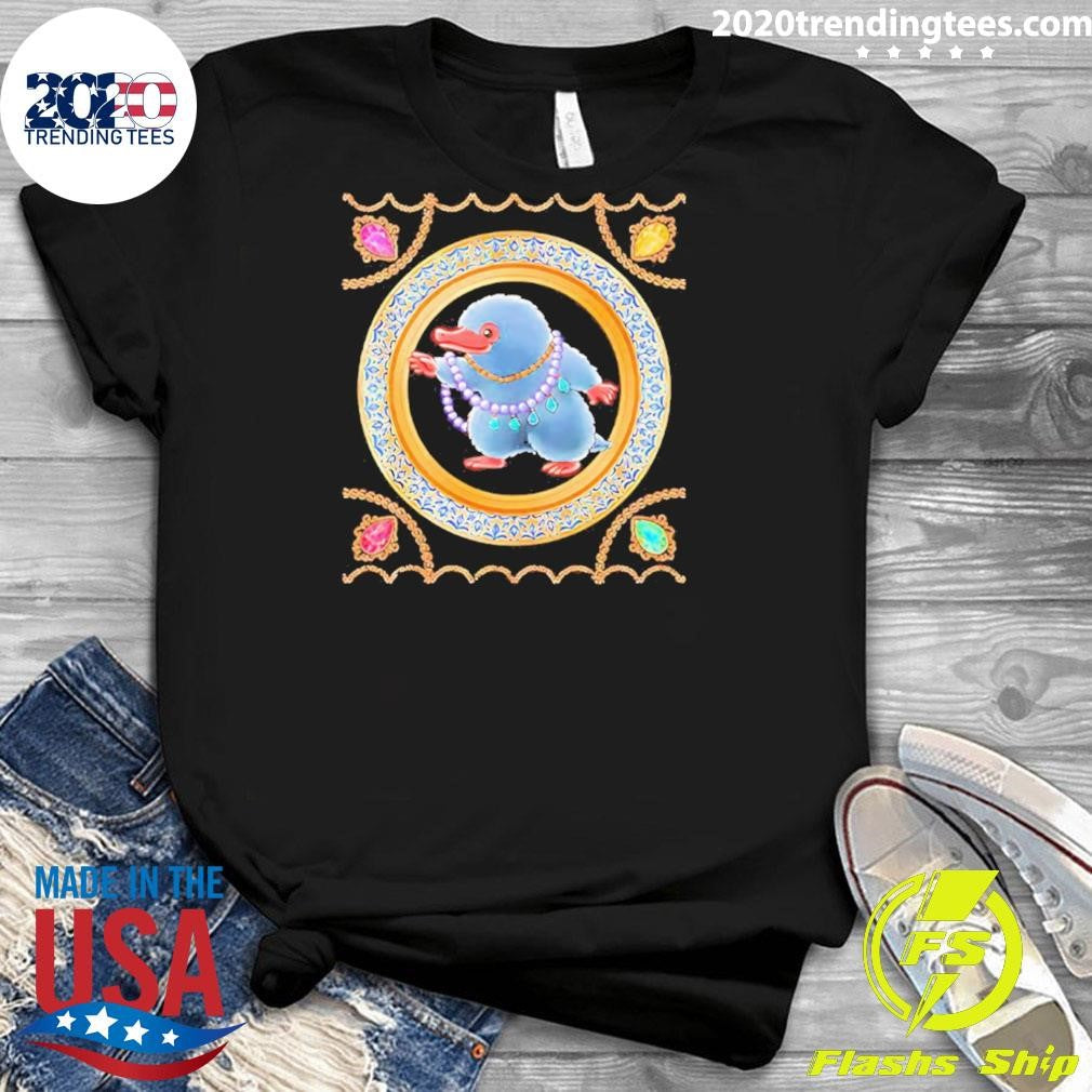 Fantastic Beasts Niffler and Jewelry 2026 Tee Shirt
