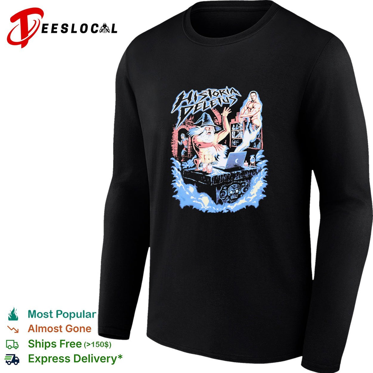 Fantasy king throne ship illustration art shirt