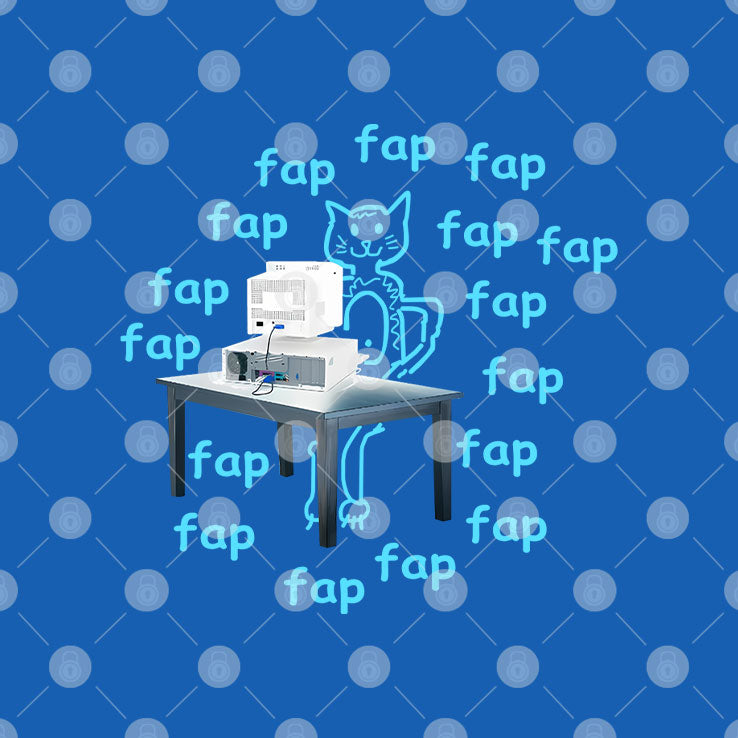 Fap Cat Printer T Shirt