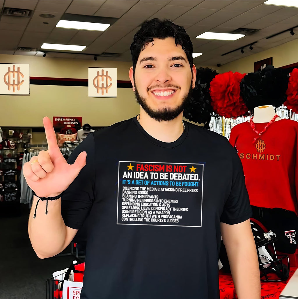 Fascism is not an idea to be debated It’s a set of actions shirt