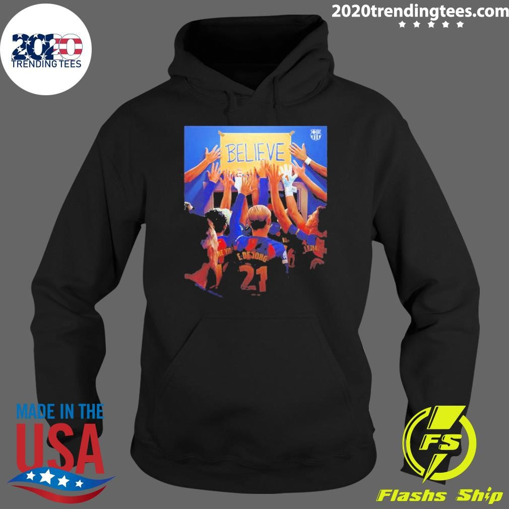 Fc Barcelona Believe 2026 Photo Shirt
