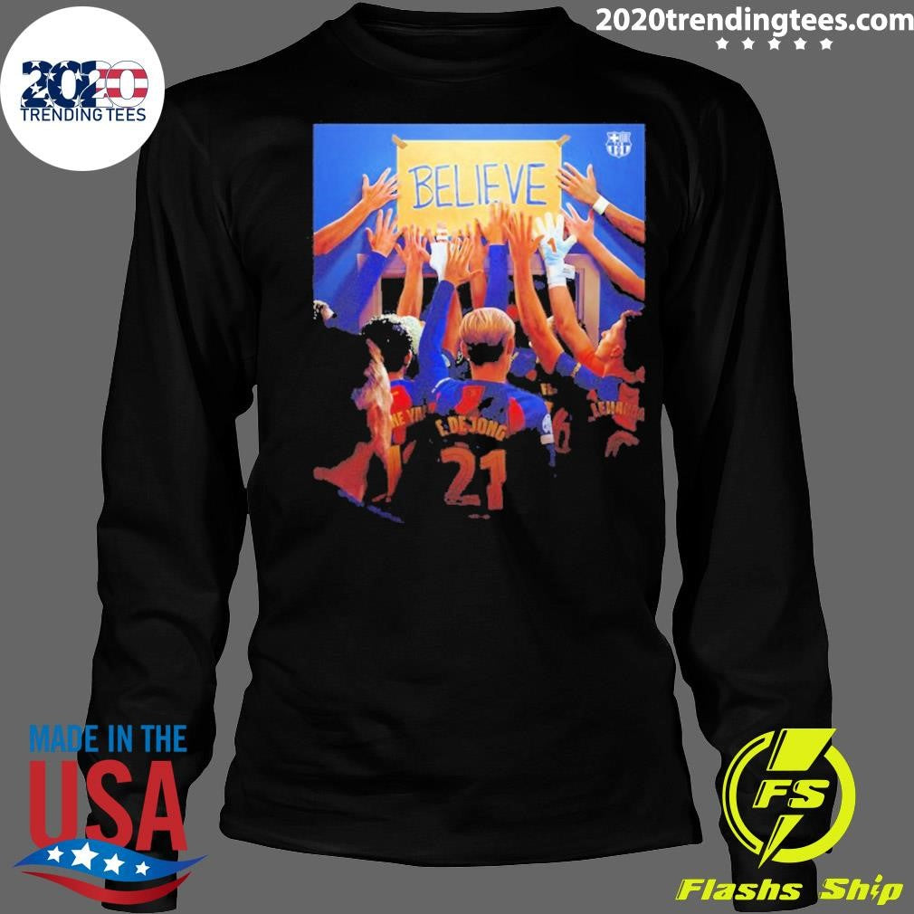 Fc Barcelona Believe 2026 Photo Shirt