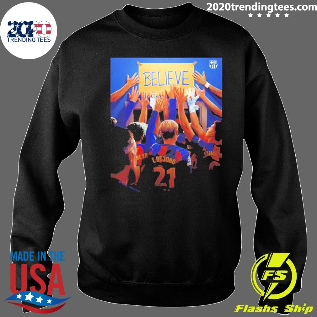Fc Barcelona Believe 2026 Photo Shirt