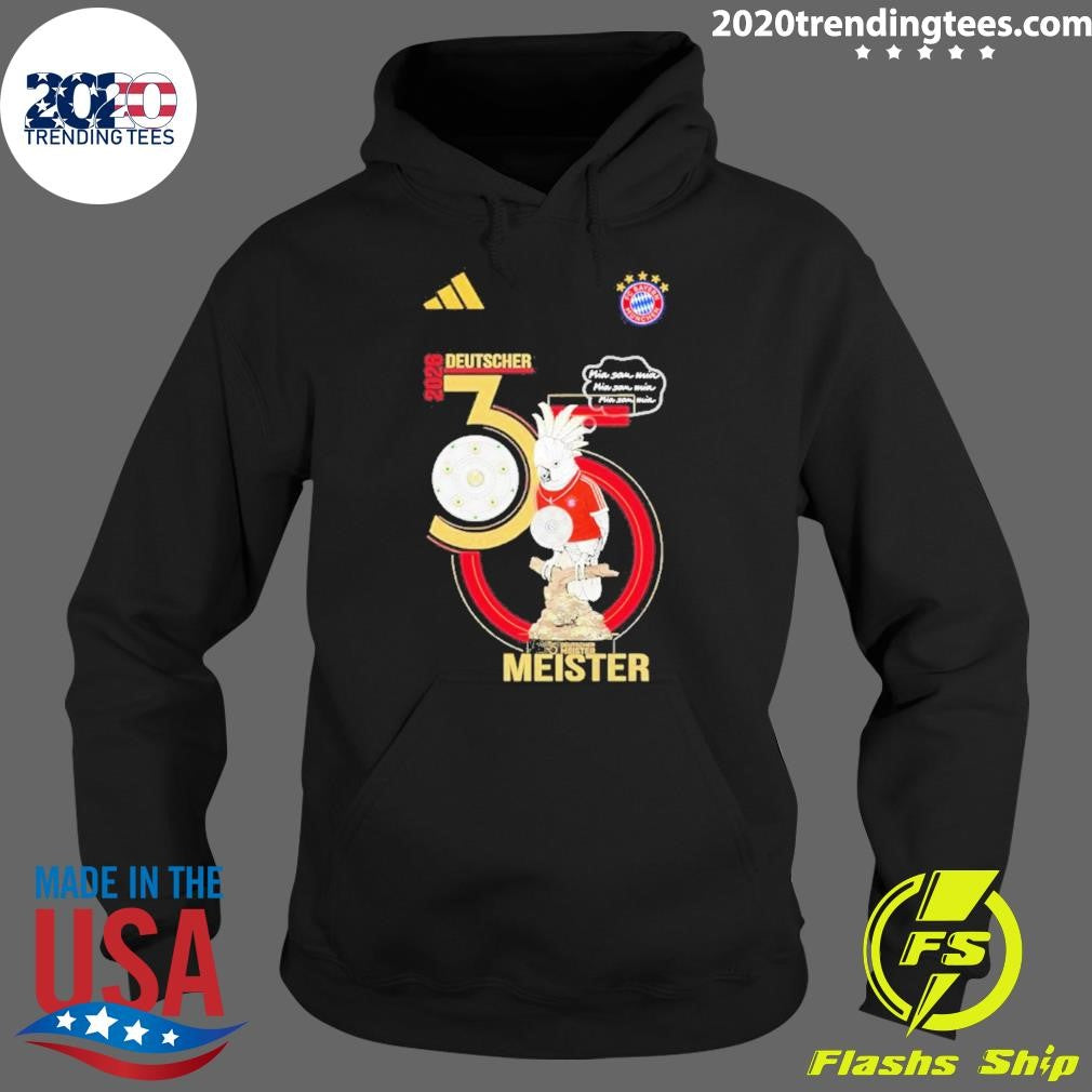 Fc Bayern Munchen 2026 Deutscher Meister Trophy Shirt