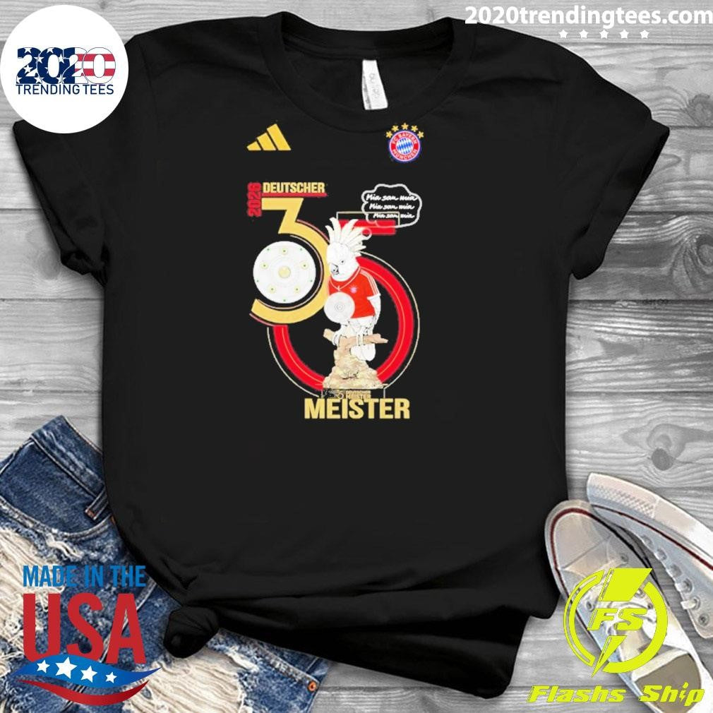Fc Bayern Munchen 2026 Deutscher Meister Trophy Shirt