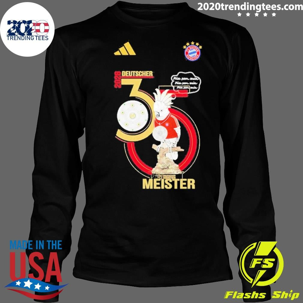 Fc Bayern Munchen 2026 Deutscher Meister Trophy Shirt