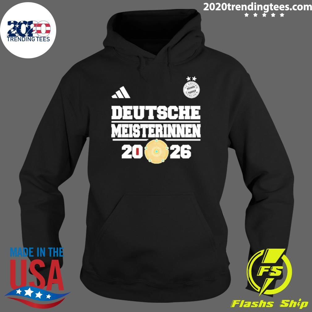 Fc Bayern Munchen Deutsche Meisterinnen 2026 Shirt