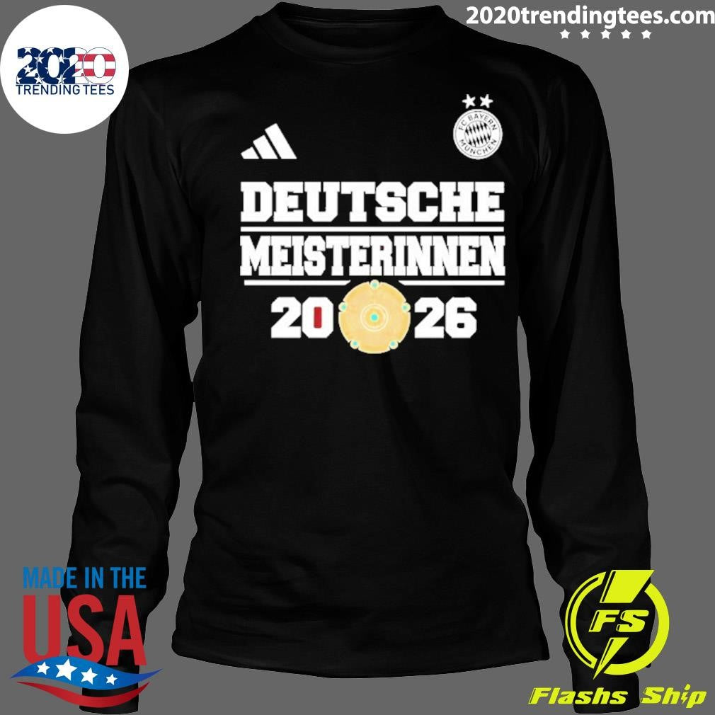 Fc Bayern Munchen Deutsche Meisterinnen 2026 Shirt