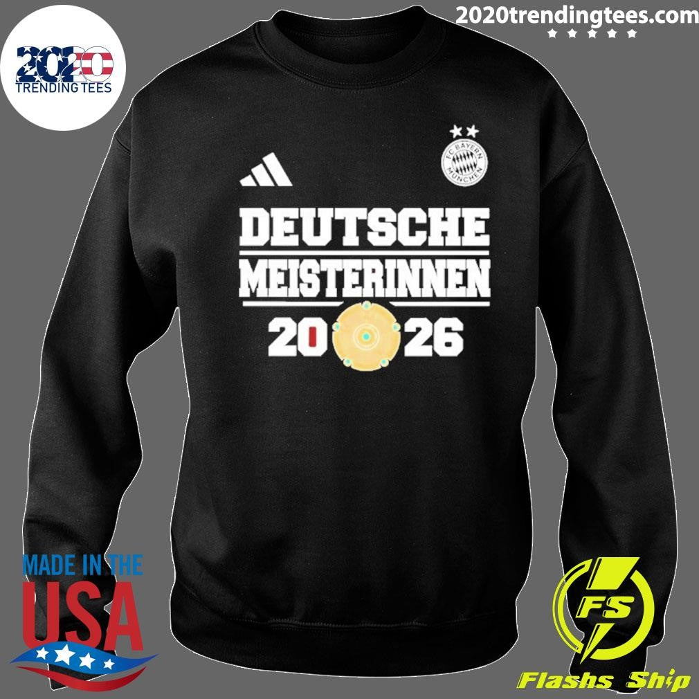 Fc Bayern Munchen Deutsche Meisterinnen 2026 Shirt