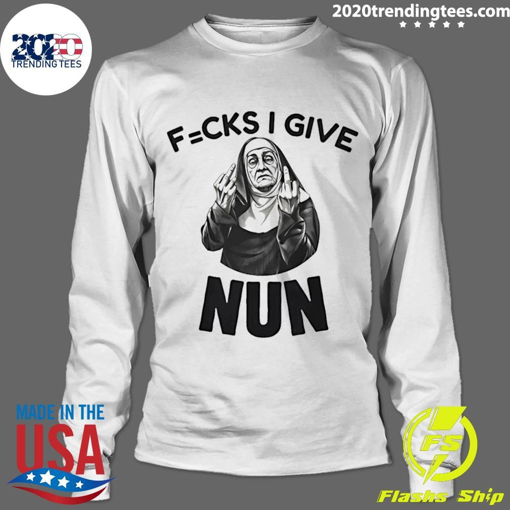 Fcks I Give Nun Graphic Shirt