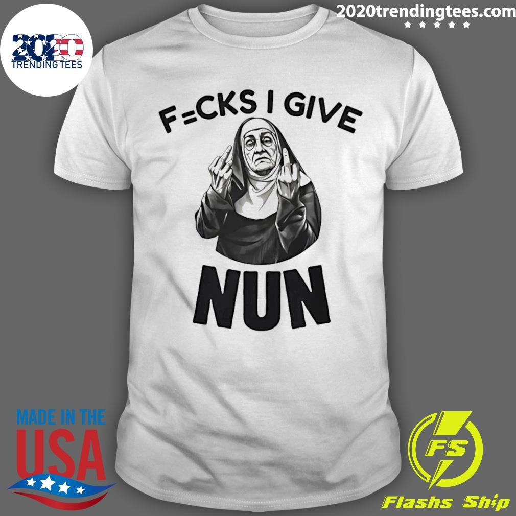 Fcks I Give Nun Graphic Shirt