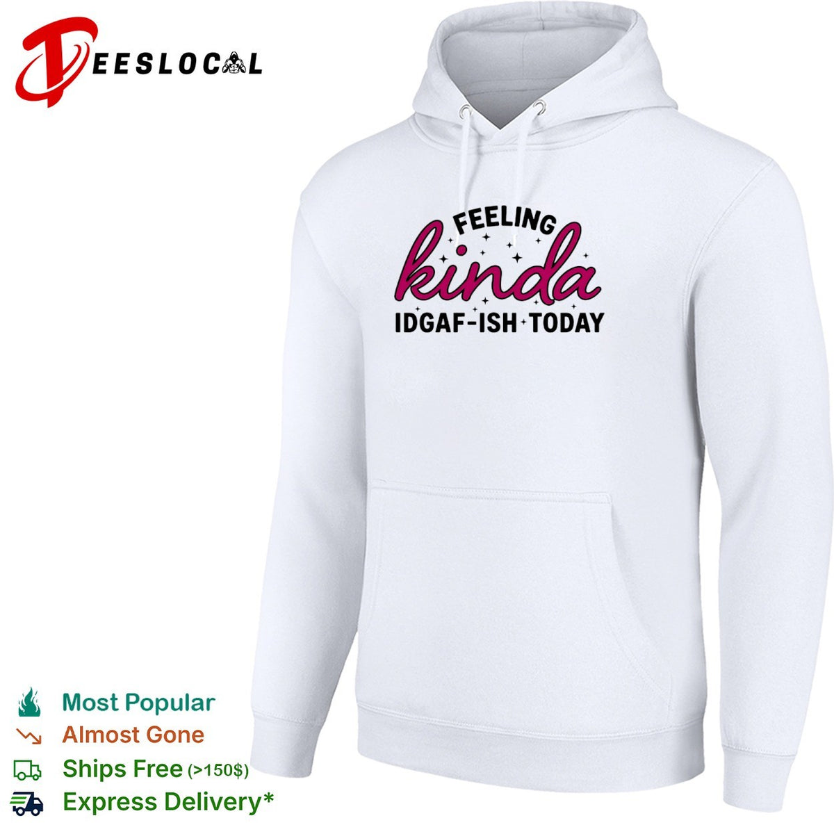 Feeling kinda idgaf ish today stars shirt