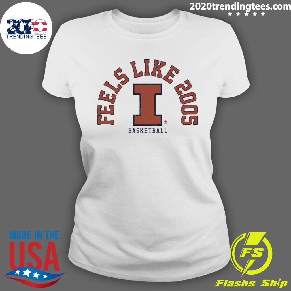 Feels Like 2005 Illinois Fighting Illini Basketball Shirt