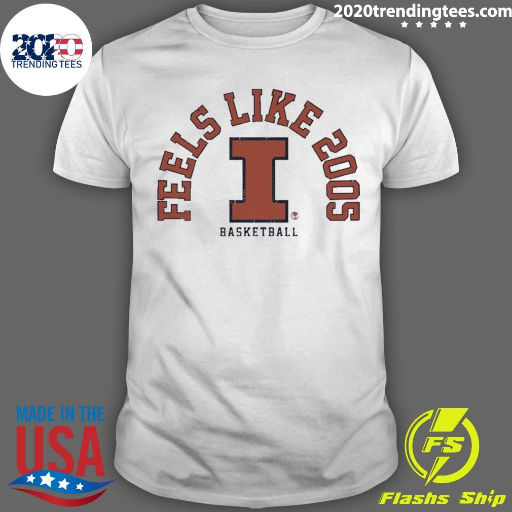 Feels Like 2005 Illinois Fighting Illini Basketball Shirt