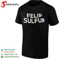 Felip Sulfur text design shirt