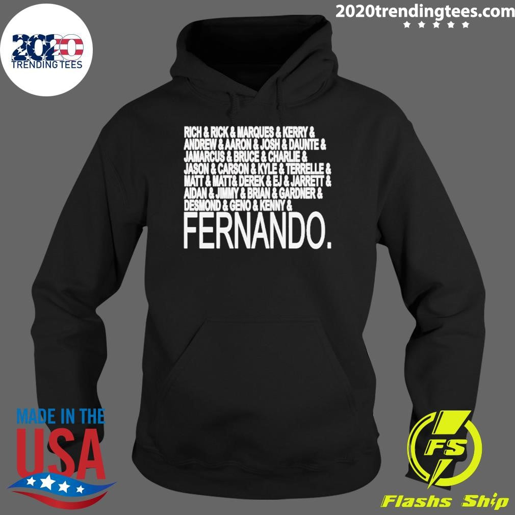 Fernando And The Previous Raiders’ Qbs Shirt