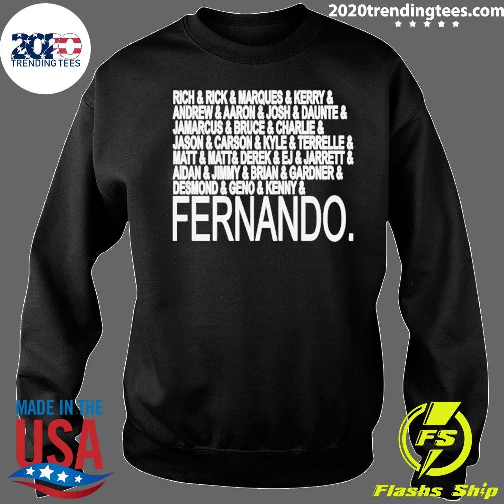 Fernando And The Previous Raiders’ Qbs Shirt