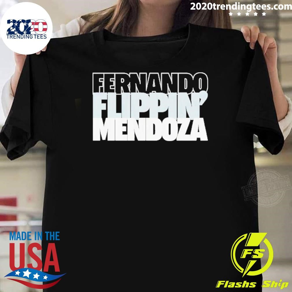 Fernando Flippin’ Mendoza Raiders Shirt