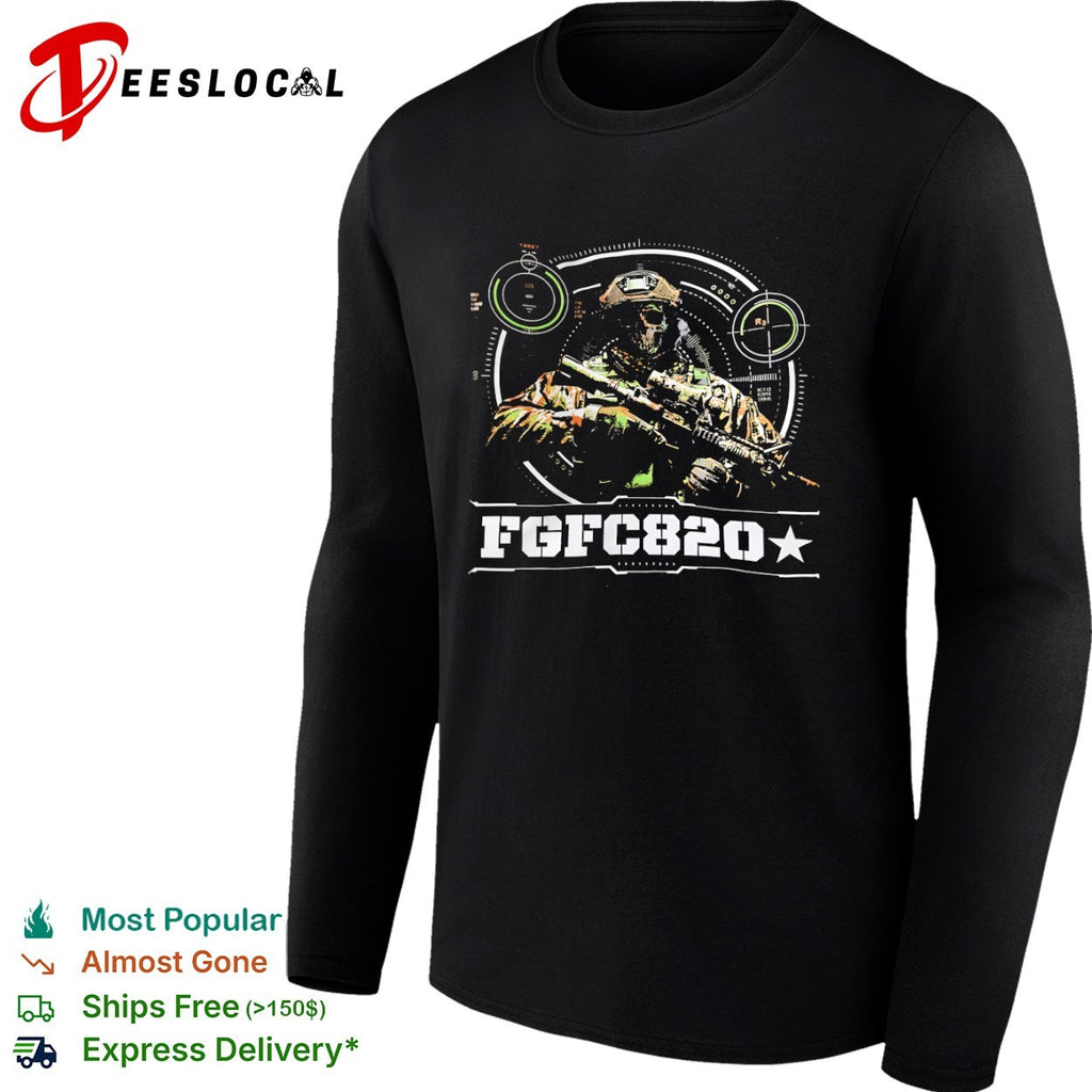 Fgfc820 Military Skull Sniper Target Scope Tactical shirt