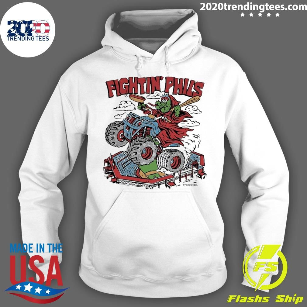 Fightin’ Phils Phillie Phanatic Mascot Racing Shirt