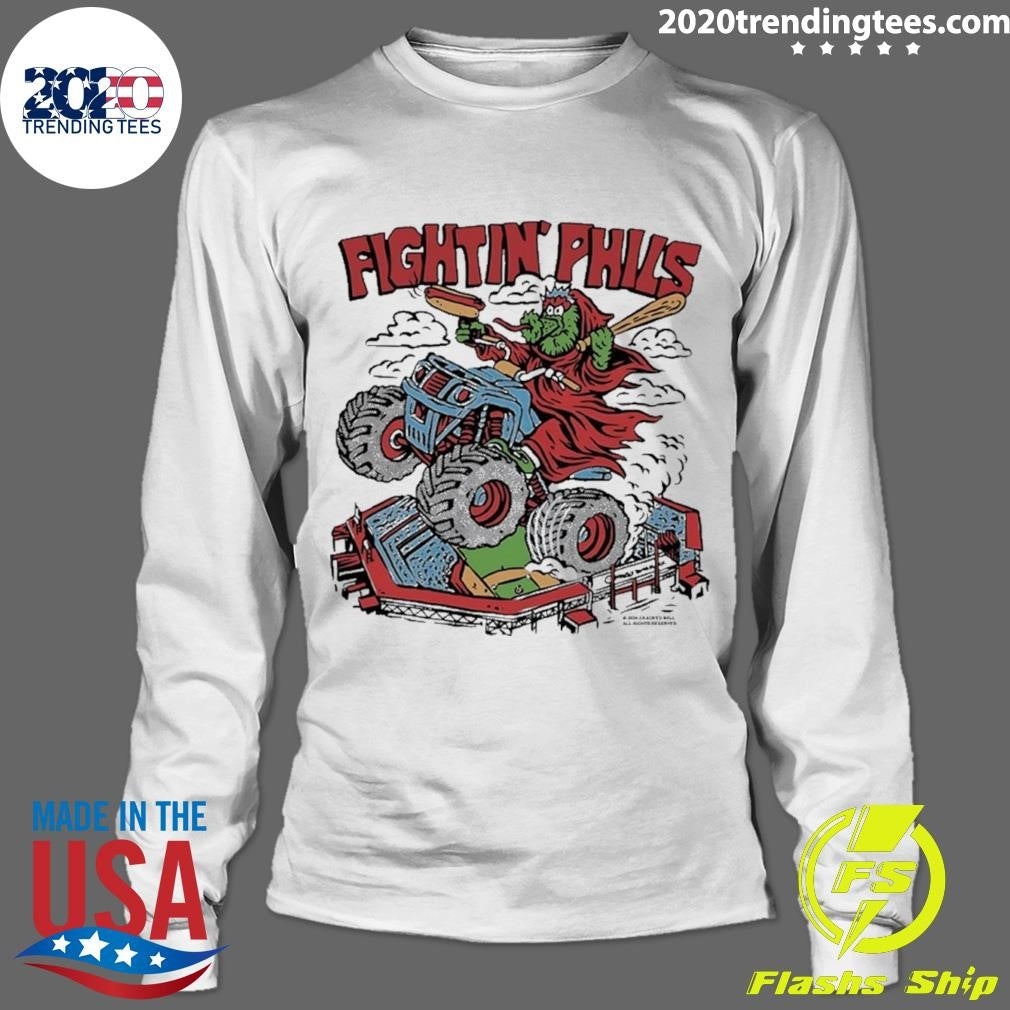 Fightin’ Phils Phillie Phanatic Mascot Racing Shirt