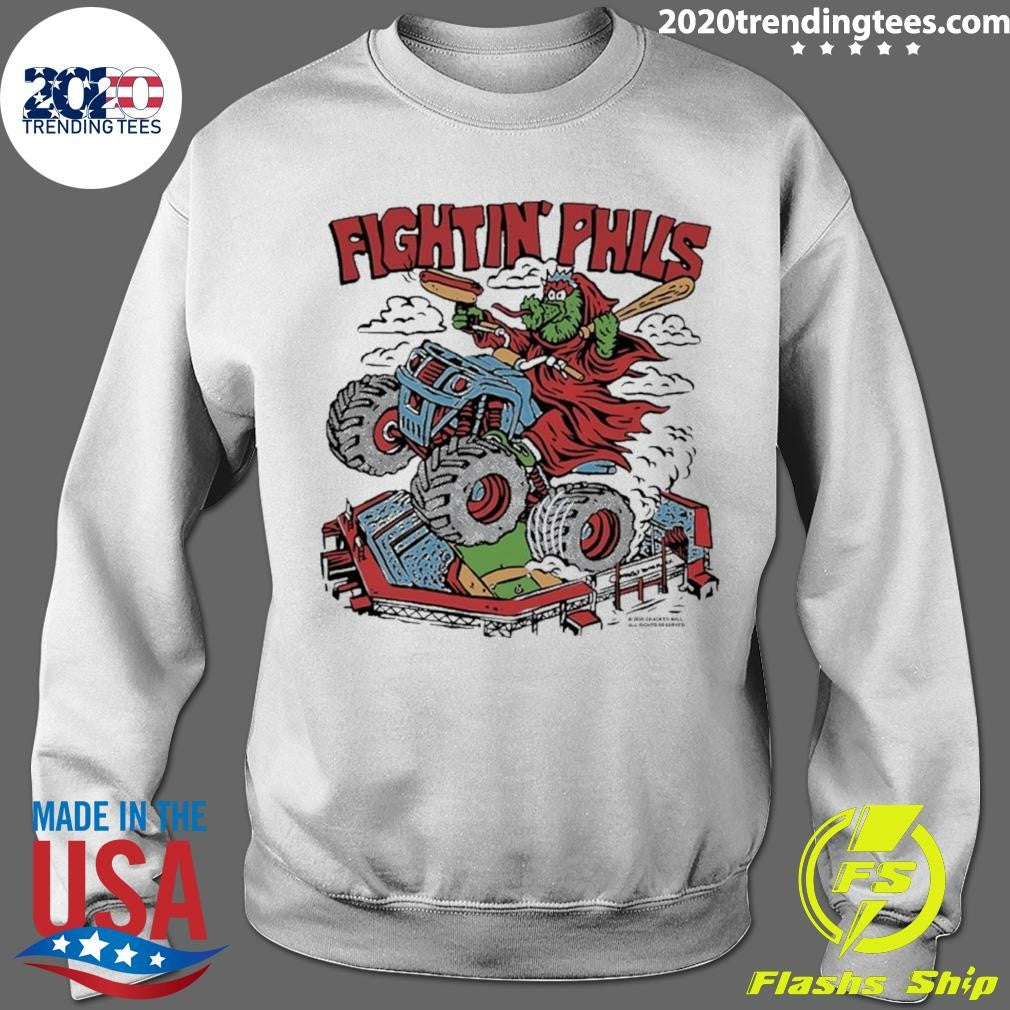 Fightin’ Phils Phillie Phanatic Mascot Racing Shirt