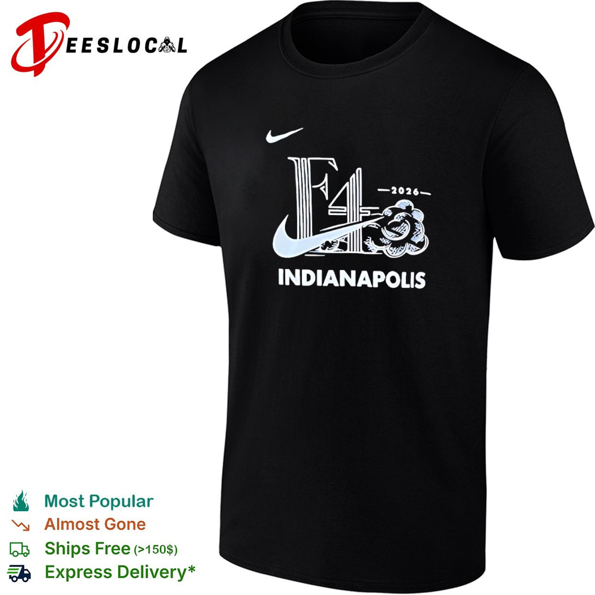 Final Four 2026 Indianapolis Logo NCAA Basketball Tournament shirt