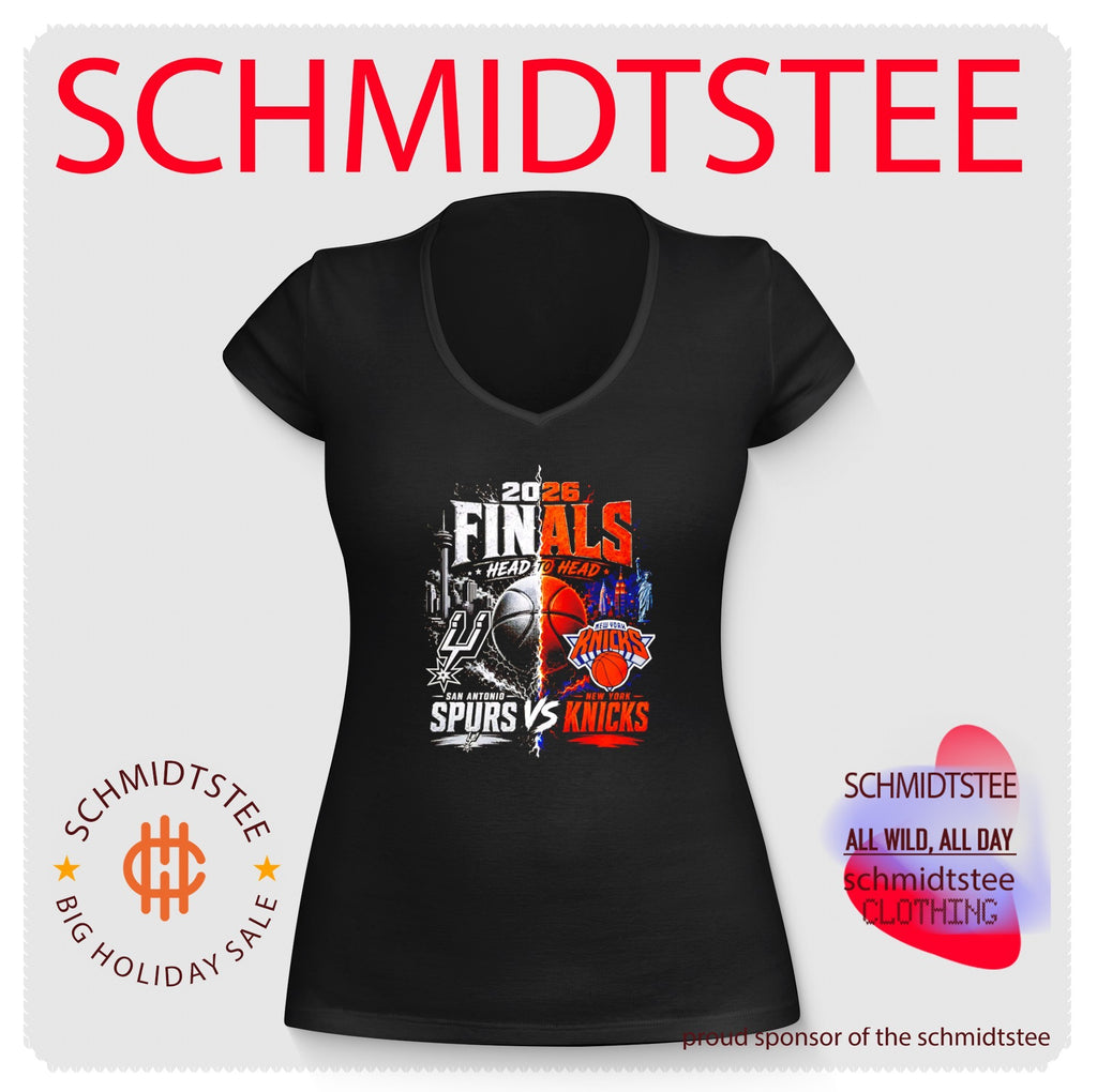 Finals 2026 Spurs vs Knicks Basketball head to head shirt