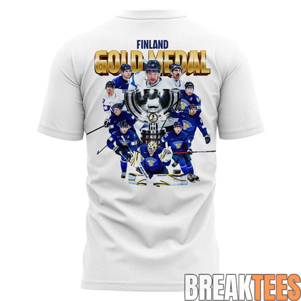 Finland 2026 IIHF World Champions Leijonat Maailmanmestarit 2026 Shirt