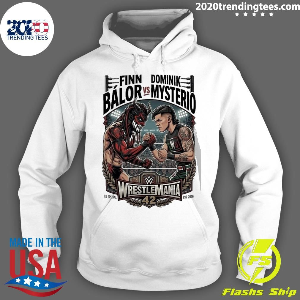 Finn Balor vs Dominik Mysterio WrestleMania 42 Graphic Shirt