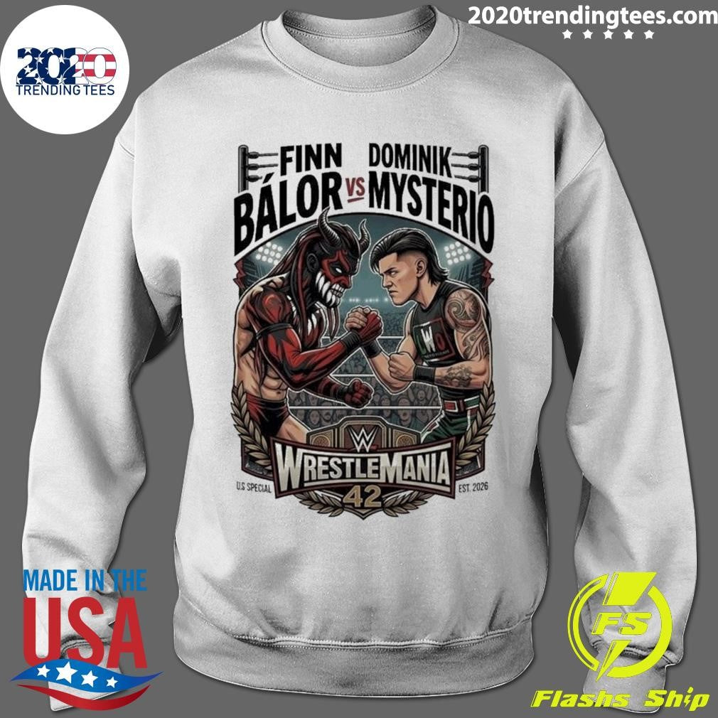 Finn Balor vs Dominik Mysterio WrestleMania 42 Graphic Shirt