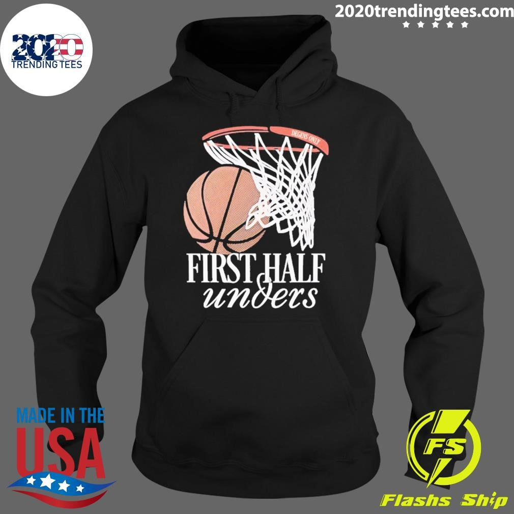 First Half Unders Campus Tour Basketball Shirt