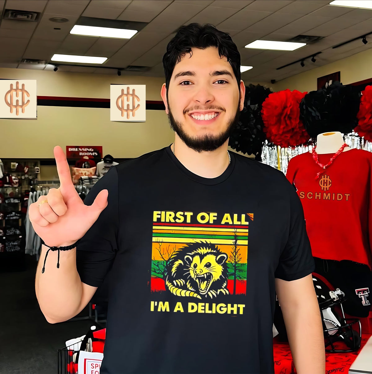 First of all I’m a delight shirt
