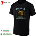 Fist lightning bare knuckle fighting championship bold poster shirt