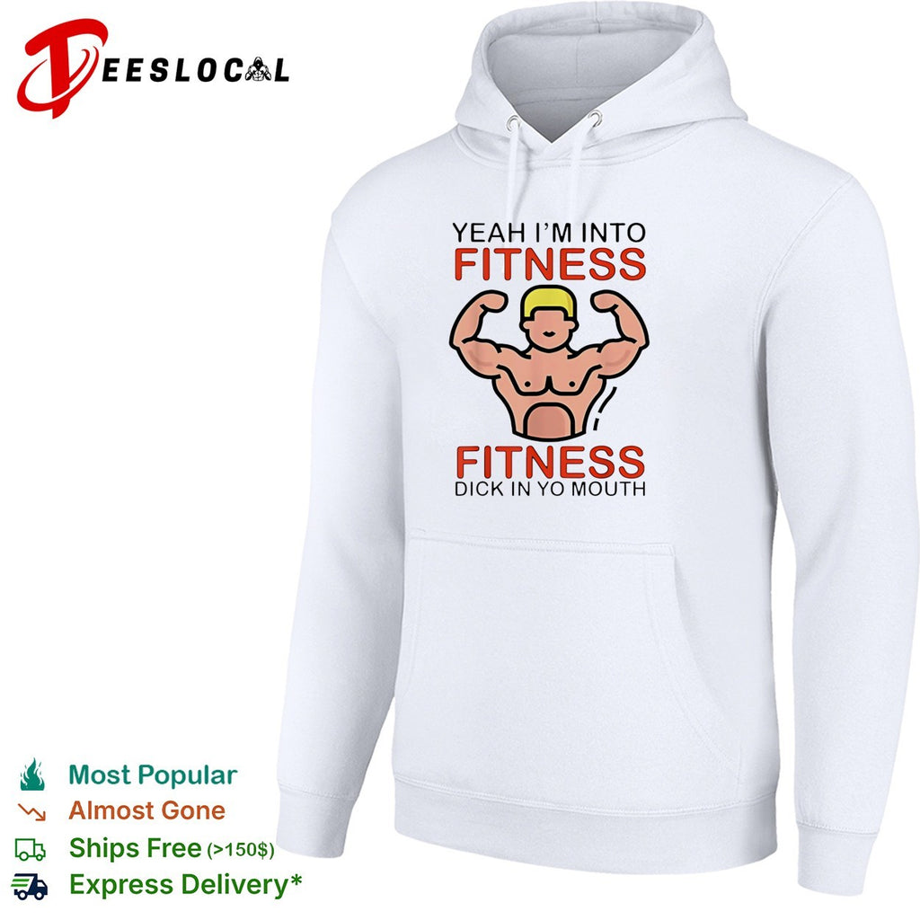 Fitness gym humor adult quote bold graphic shirt