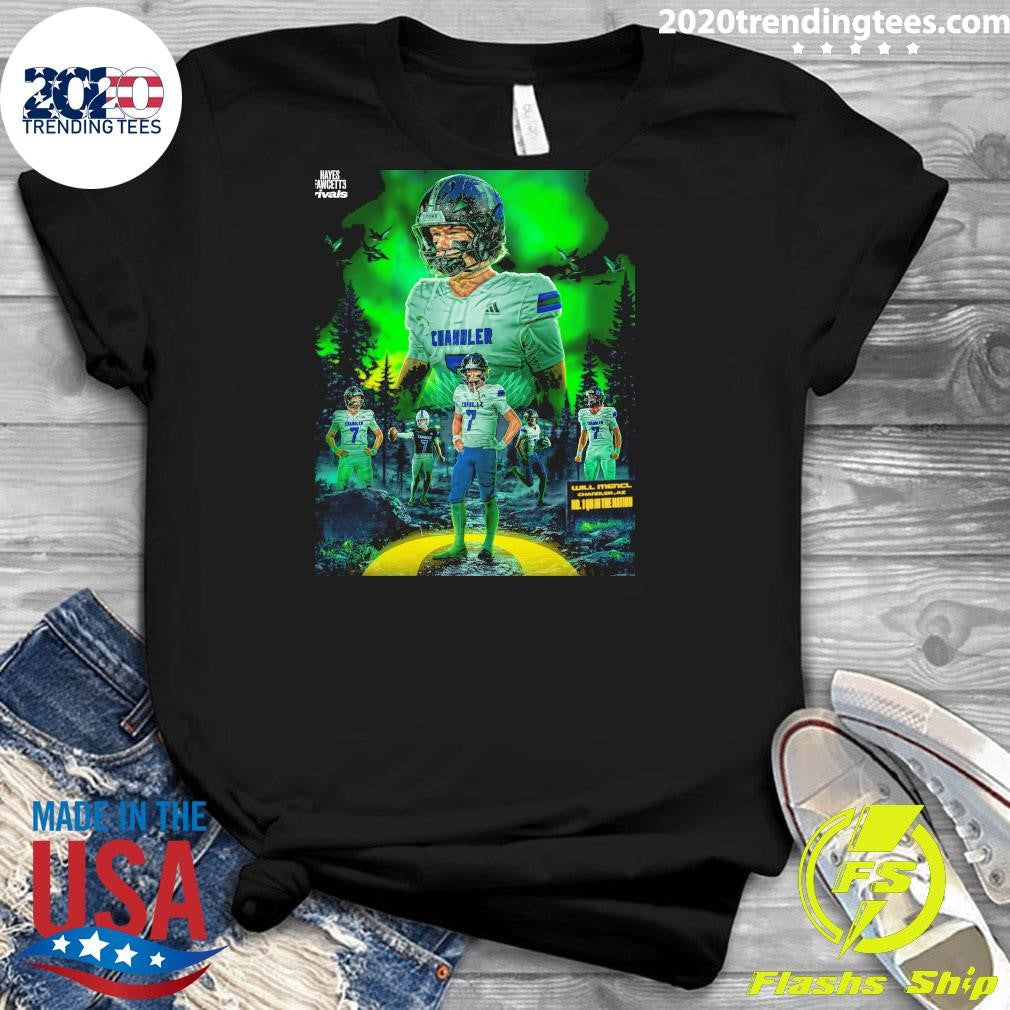Five-Star QB Will Mencl has Committed to Oregon He’s ranked as the No. 1 QB in the 2027 Rivals300 Shirt