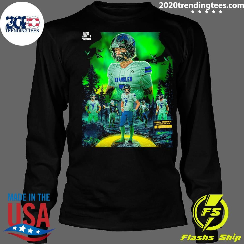 Five-Star QB Will Mencl has Committed to Oregon He’s ranked as the No. 1 QB in the 2027 Rivals300 Shirt