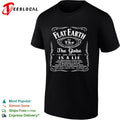 Flat Earth Is The Truth The Globe and Space Is A Lie No Observable Curvature shirt