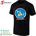 Flat Earth Map It is Flat Bro and Conceptual Cartography shirt