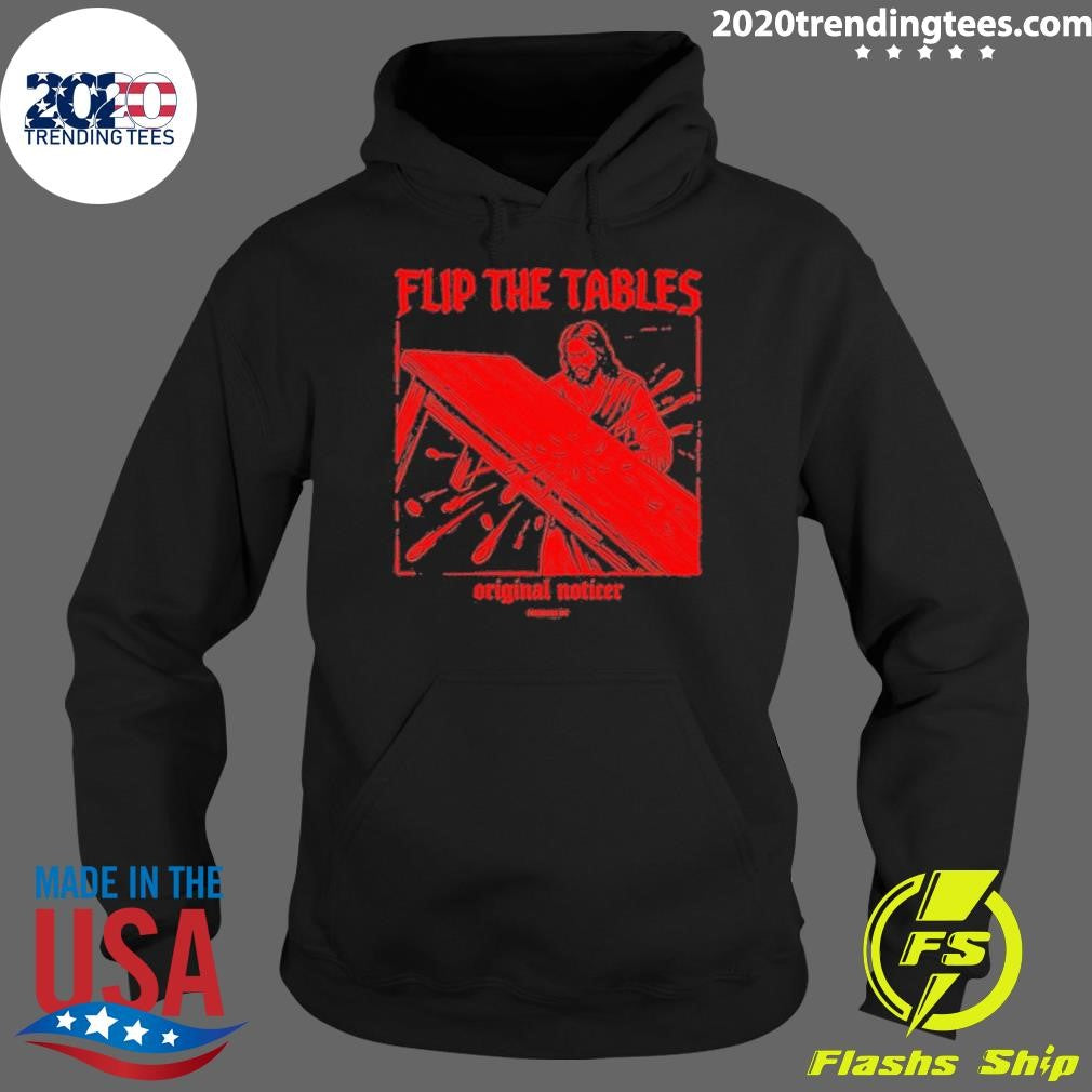 Flip The Tables Jesus Graphic Shirt