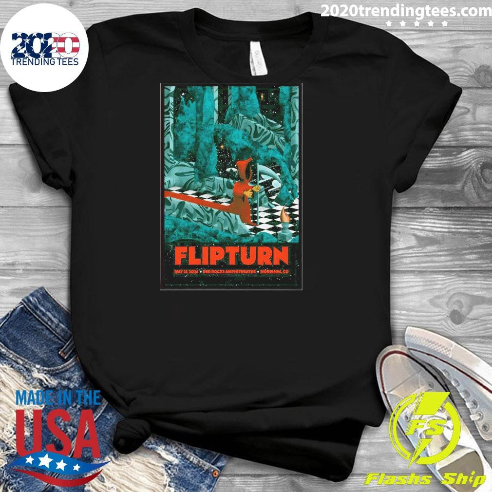 FlipTurn At Red Rocks Amphitheatre On May 21 2026 Shirt