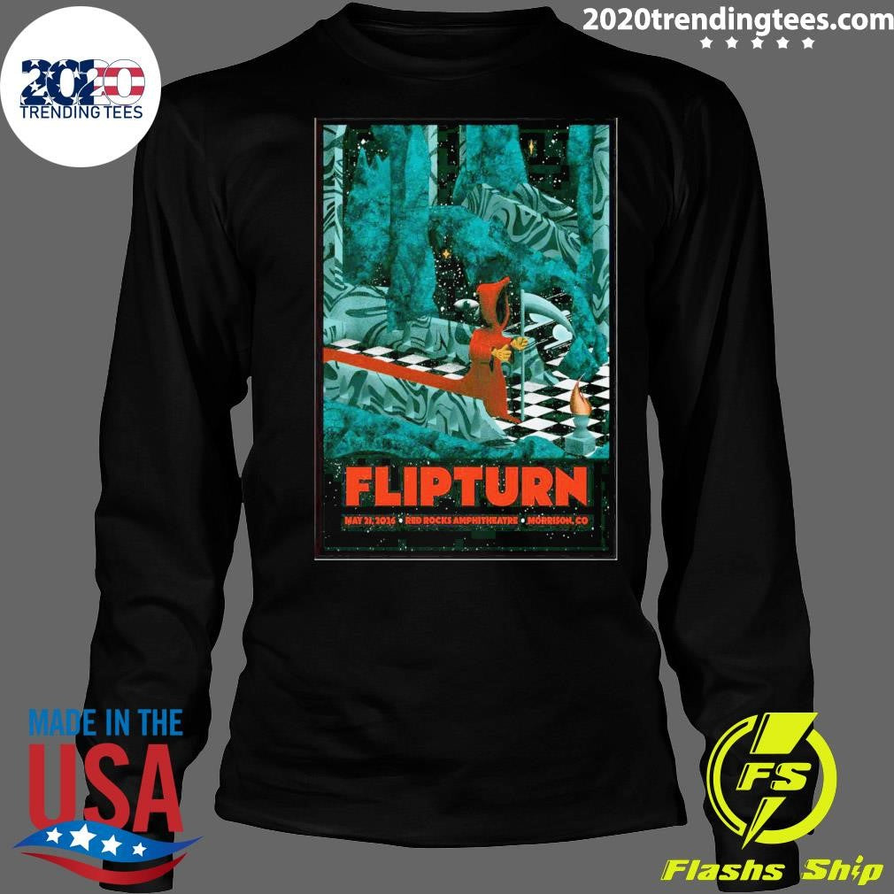 FlipTurn At Red Rocks Amphitheatre On May 21 2026 Shirt