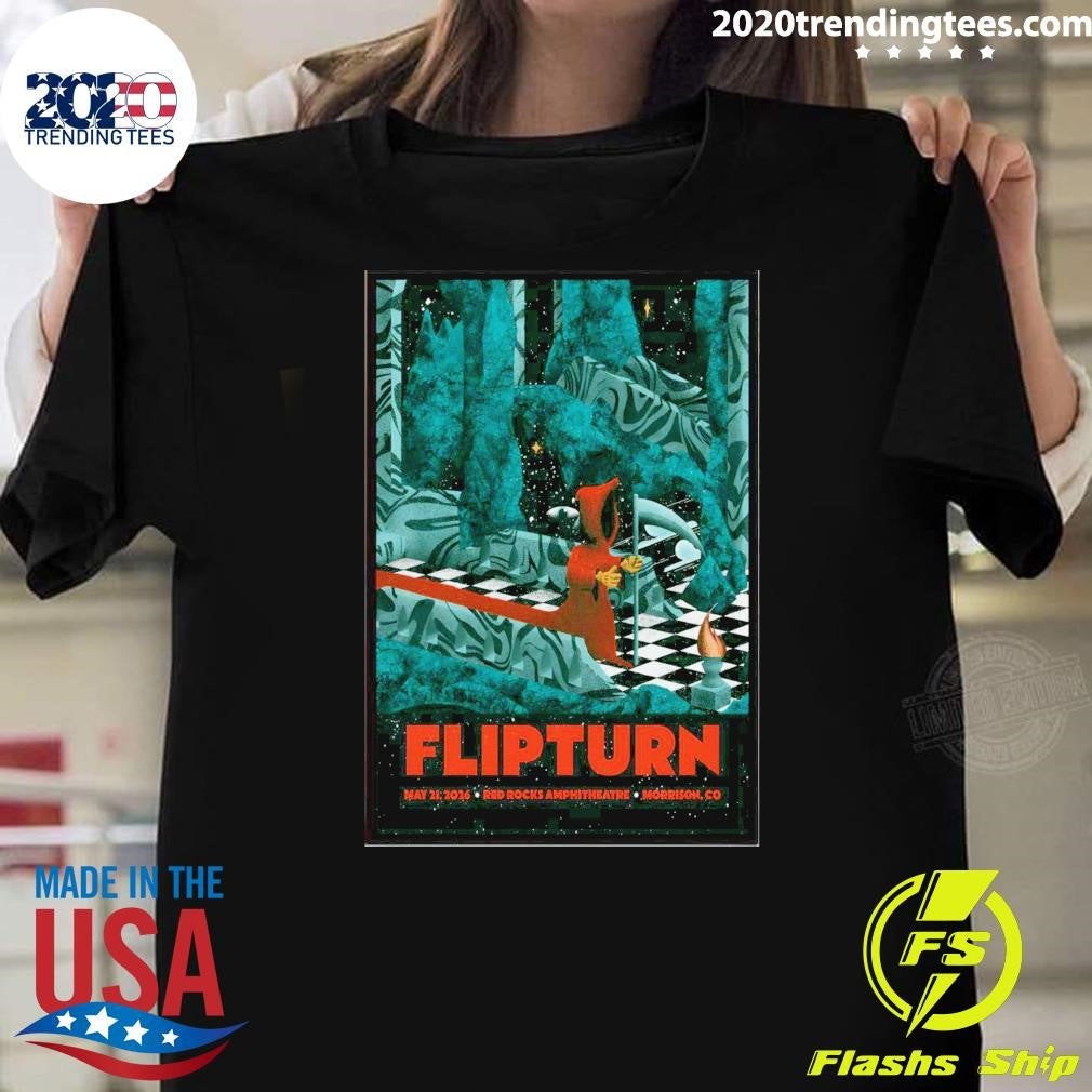 FlipTurn At Red Rocks Amphitheatre On May 21 2026 Shirt