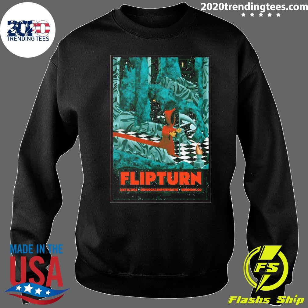 FlipTurn At Red Rocks Amphitheatre On May 21 2026 Shirt