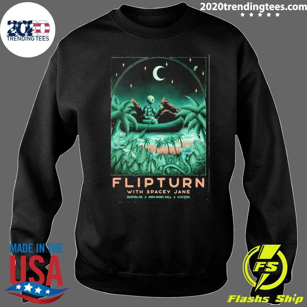 Flipturn With Spacey Jane Boston, Ma Mgm Music Hall June 4, 2026 Shirt