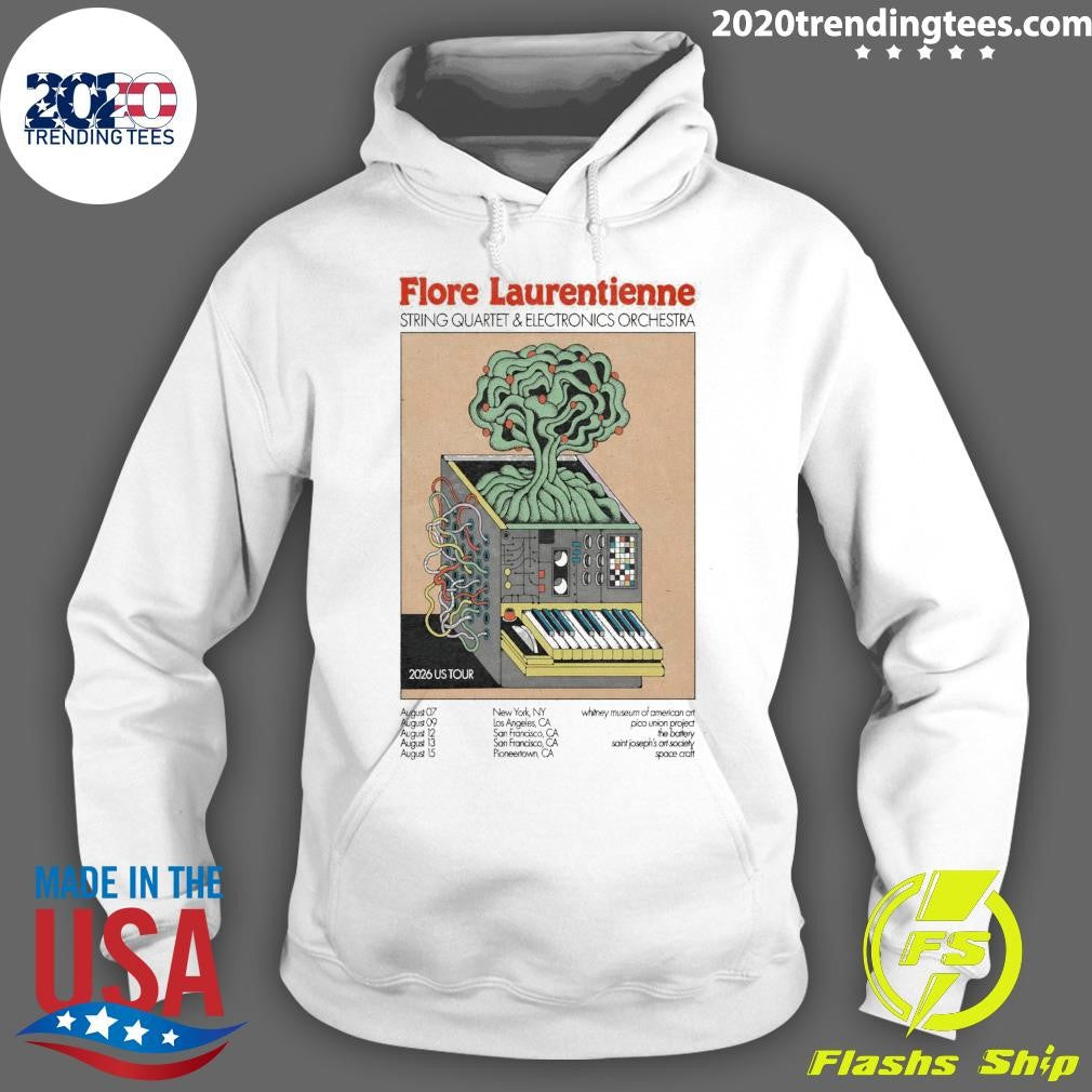 Flore Laurentienne String Quartet & Electronics Orchestra US 2026 Shows Shirt