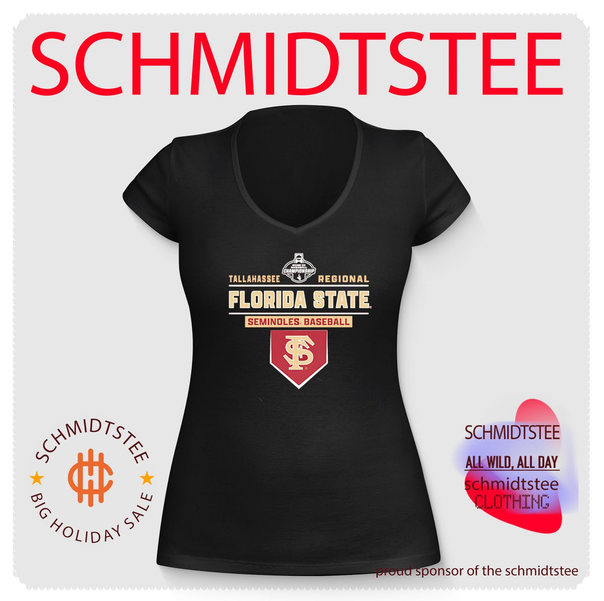 Florida State University Baseball 2026 Regional Bound shirt