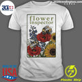 Flower Inspector Bee Art Shirt