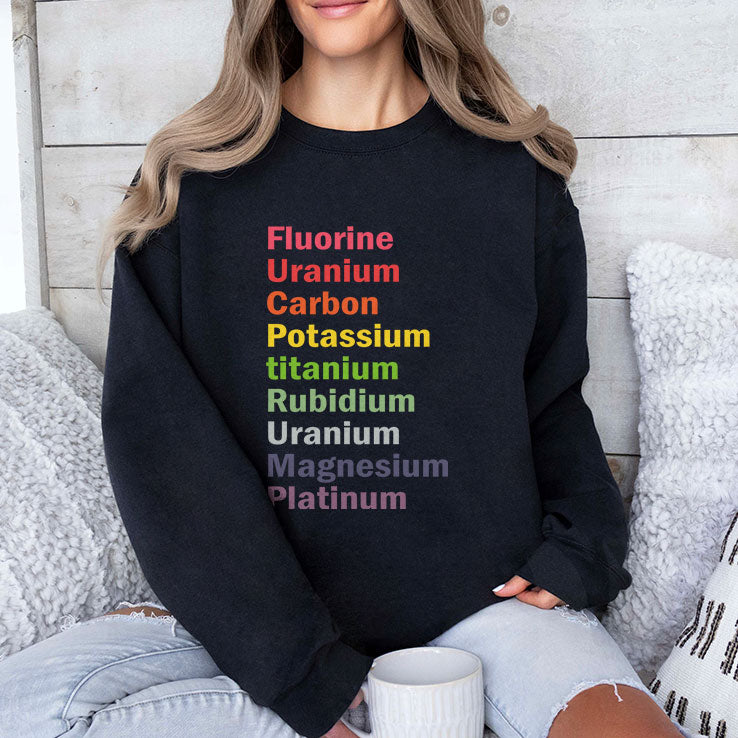 Fuck Trump Fluorine Uranium Carbon Potassium Titanium Rubidium T Shirt